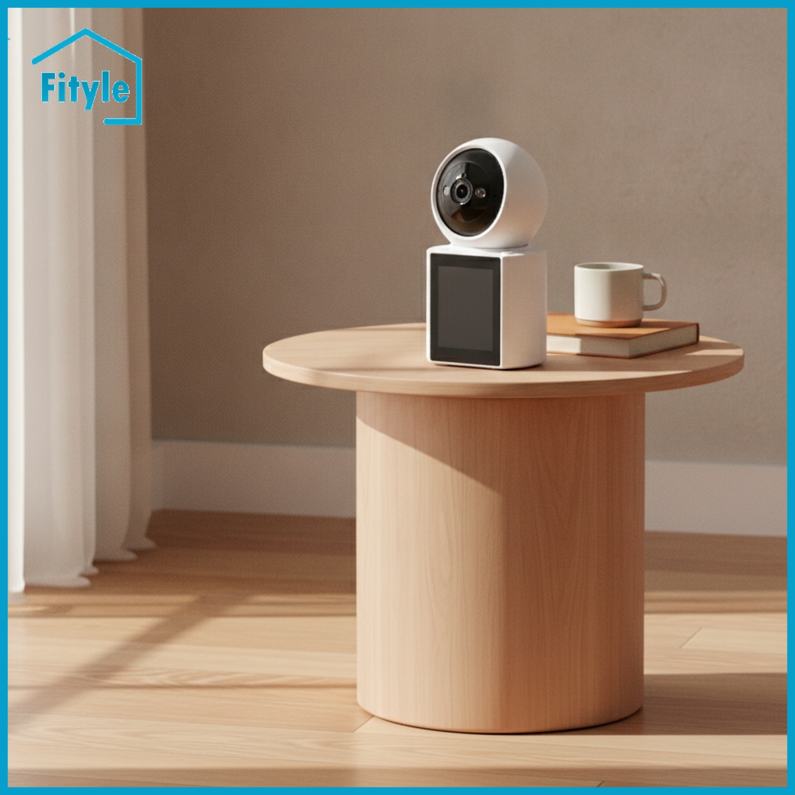 Fityle Desktop Visual Visual Communication System with Monitor Single-Button Visual Visual Communication System Camera Two-Way Door Phone for Families, Parents, Elderly, Home ราคา 2,885 บาท*ส่งฟรี