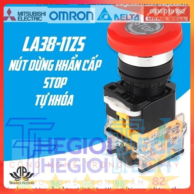 Nút Dừng Khẩn Cấp Phi 22 - LA38-STOP