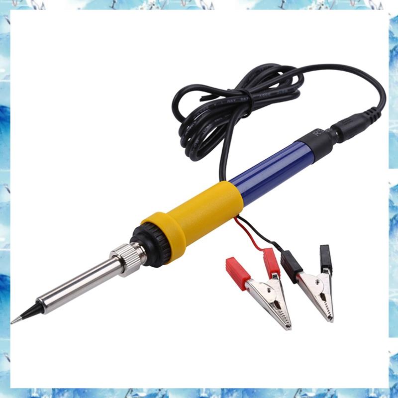 (ABRY) DC 12V Portable Soldering Iron Low-Voltage Car Battery 60W Welding Rework Repair Tools