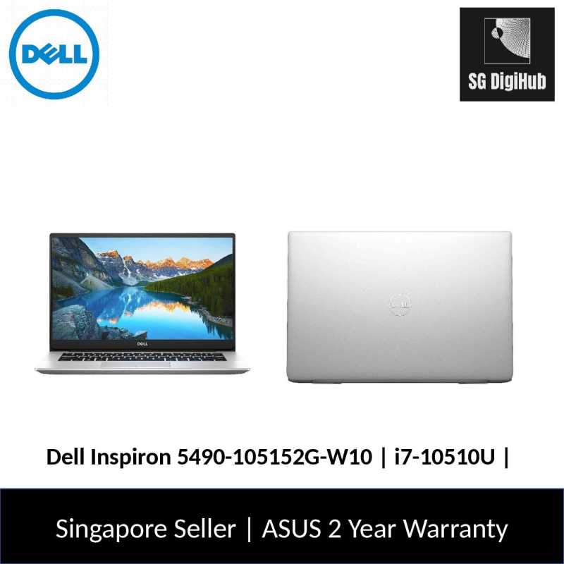 Dell Inspiron | i7-10510U | 12GB RAM | 512GB SSD | NVIDIA MX230 | 2Y Warranty | 5490-105152G-W10