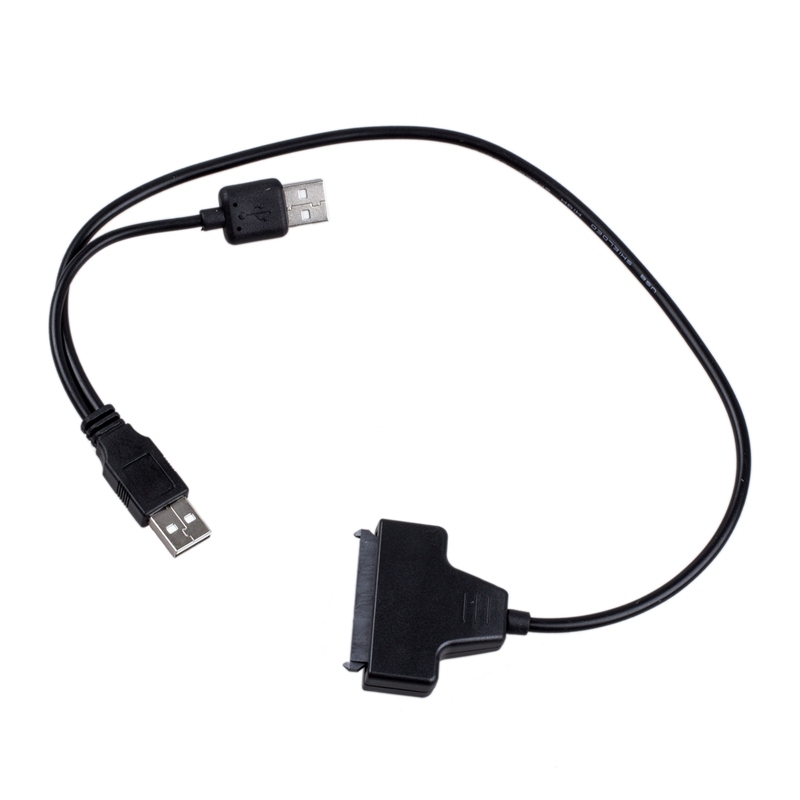 Bảng giá USB 2.0 to SATA Serial ATA 15+7 22P Adapter Cable For 2.5 HDD Laptop Hard Drive Phong Vũ