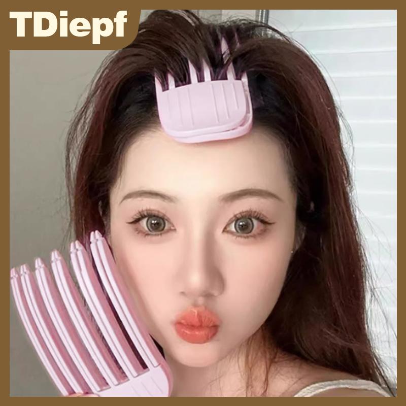 TDiepf 1PC Women Hair Curler Tools Accessories Magic Hair Root Natural Fluffy Hair Clip No Heat Rollers Hair Styling Clip Bangs Hairpin