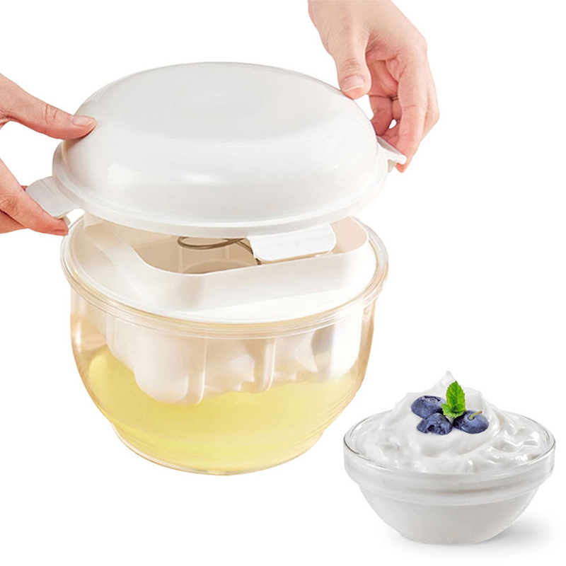3L Yogurt Strainer Water Draining Fine Mesh Strainer Multipurpose Yogurt for Juicing Soy Milk