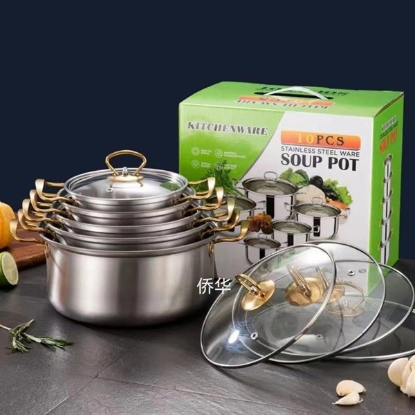 Bộ 3 Nồi Misu Louis Camel và Bộ Nồi 5 Món SOUP POT