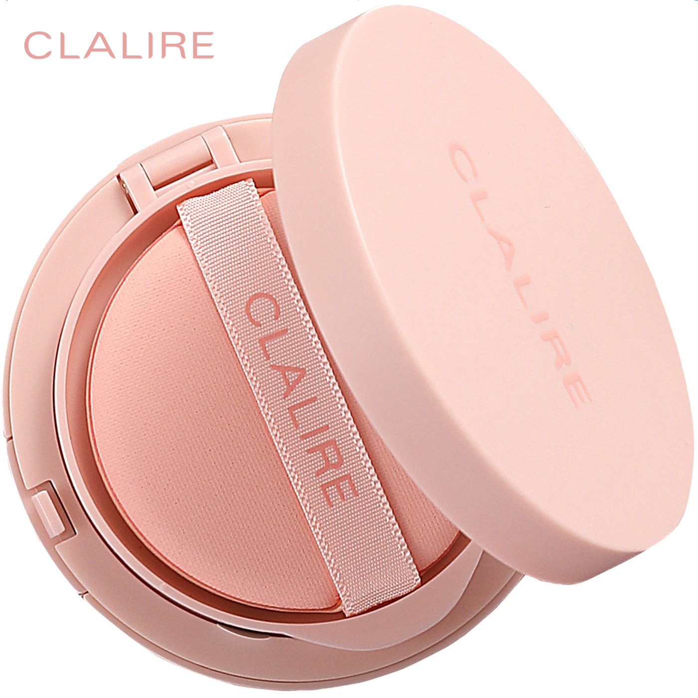 [CLALIRE] Stay Over Cushion Foundation 0.52oz(15g)/1ea, 2 colors(21N, 23N), SPF50+/ PA+++, Water Proof, Long lasting &amp; Good coverage-base make up foundation, Flower water, vegetable oil, hyaluronic acid-neutral bright beige, Korea Face Makeup, K-beauty