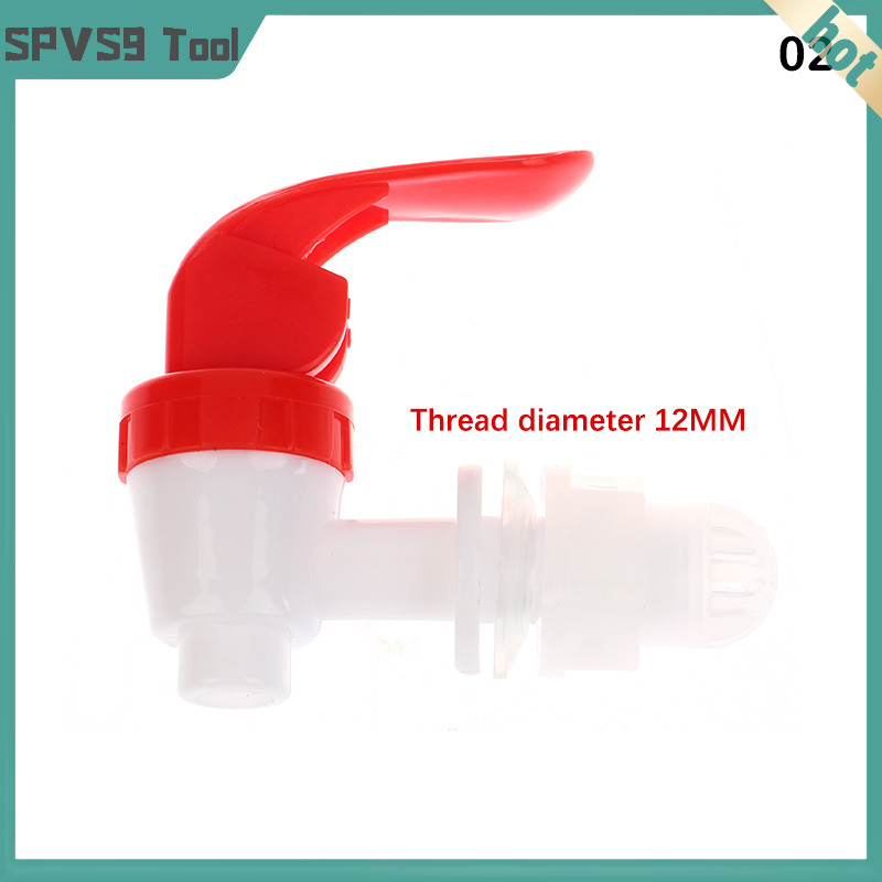 SPVS9 Nhựa tap gebotteld nước quả dây đường kính Spigot Crane bibcocks nước lạnh Ấm đun nước Phụ kiện vòi phun nước van chuyển đổi