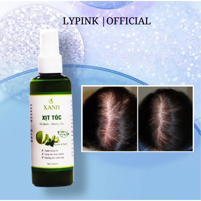 Xịt mọc tóc Bưởi Xanh kích thích mọc tóc, ngăn ngừa tóc gãy rụng