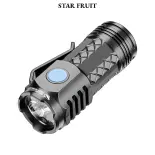 STAR FRUIT Đèn lấp lánh có kẹp mini siêu sáng cho dễ dàng mang theo-Hoàn hảo cho ngoài trời, cắm trại và sử dụng cho trường hợp khẩn cấp
