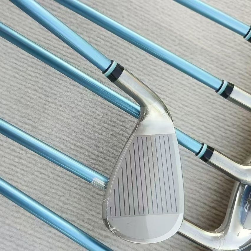 Blue XXIO MP1300 New Womens Golf Clubs Golf Irons Set 5-9 A S P 8 Pcs Clubs Irons L Flex Graphite Shaft and Headcover · v11