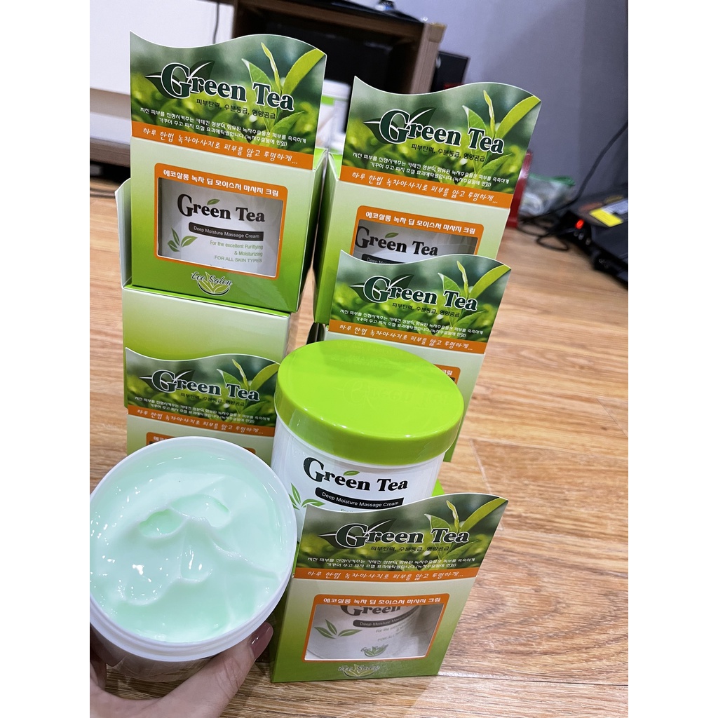 Kem Massa Trà Xanh Green Tea Chuẩn Hàn Xịn- QL 90