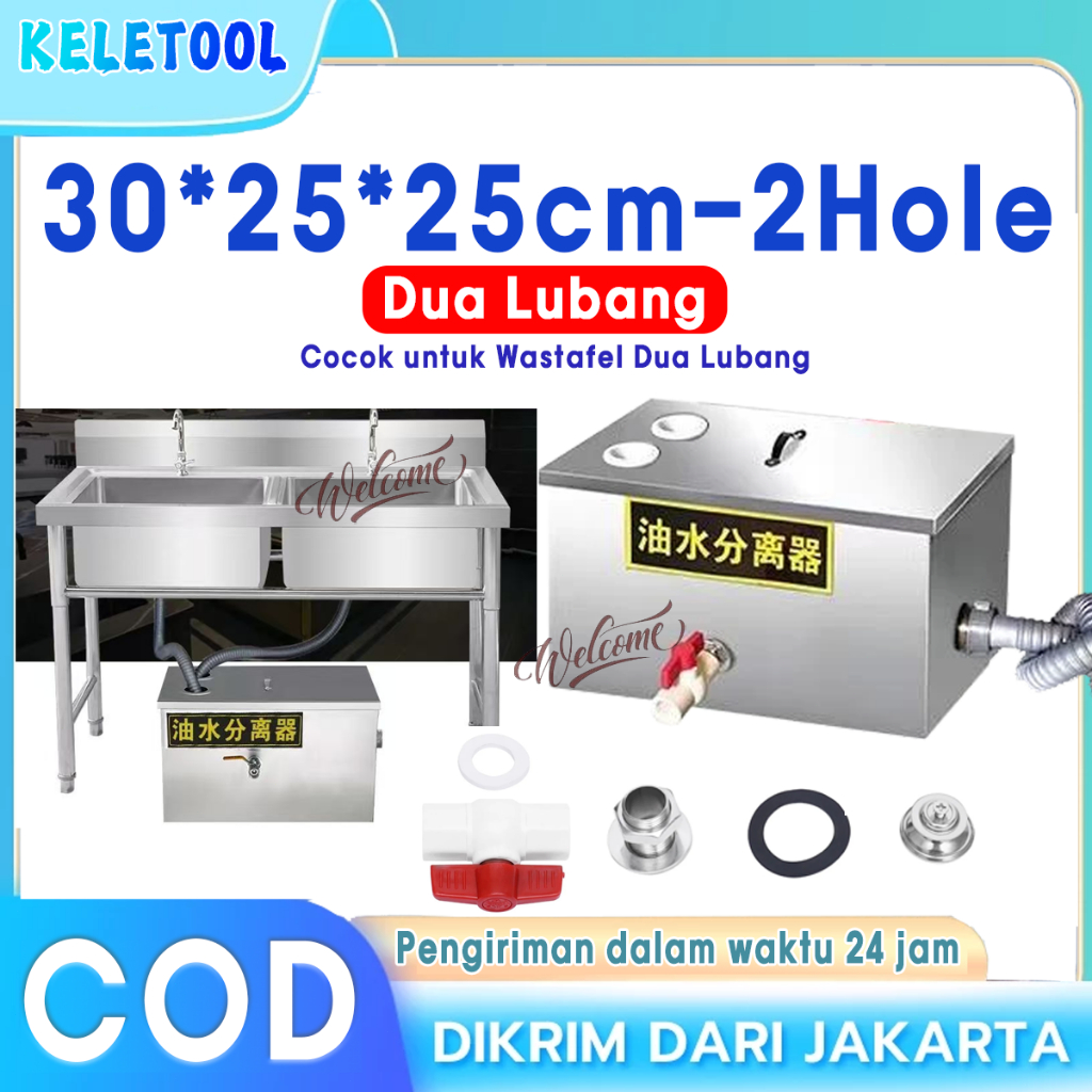 Grease Trap 4/5/6 Lapisan Stainless Steel Ukuran Besar 80<em>25</em>25 Penyaring Lemak  Dapur Penyaring …” loading=”lazy” class=”w-full h-[130px] object-contain rounded-lg”></div><div class=