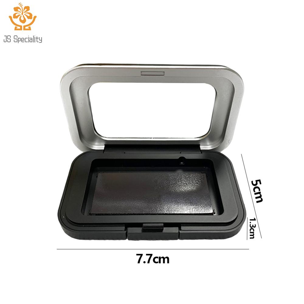 1thmagnetic Kim Khâu chủ cầm tay màu đen kim lưu trữ trường hợp hộp phụ kiện may mặc Nút Chân lưu trữ hộp cho Cross Stitch thêu