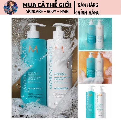 Dầu gội xả Mo ro c canoil