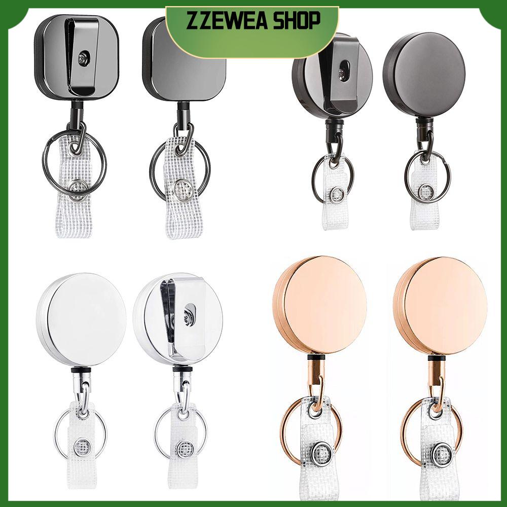 Topgun Badge Reel Retractable Badge Reel For Id Card Keychain Heavy Duty Metal Chain For  Nurses Workers Lazada Singapore