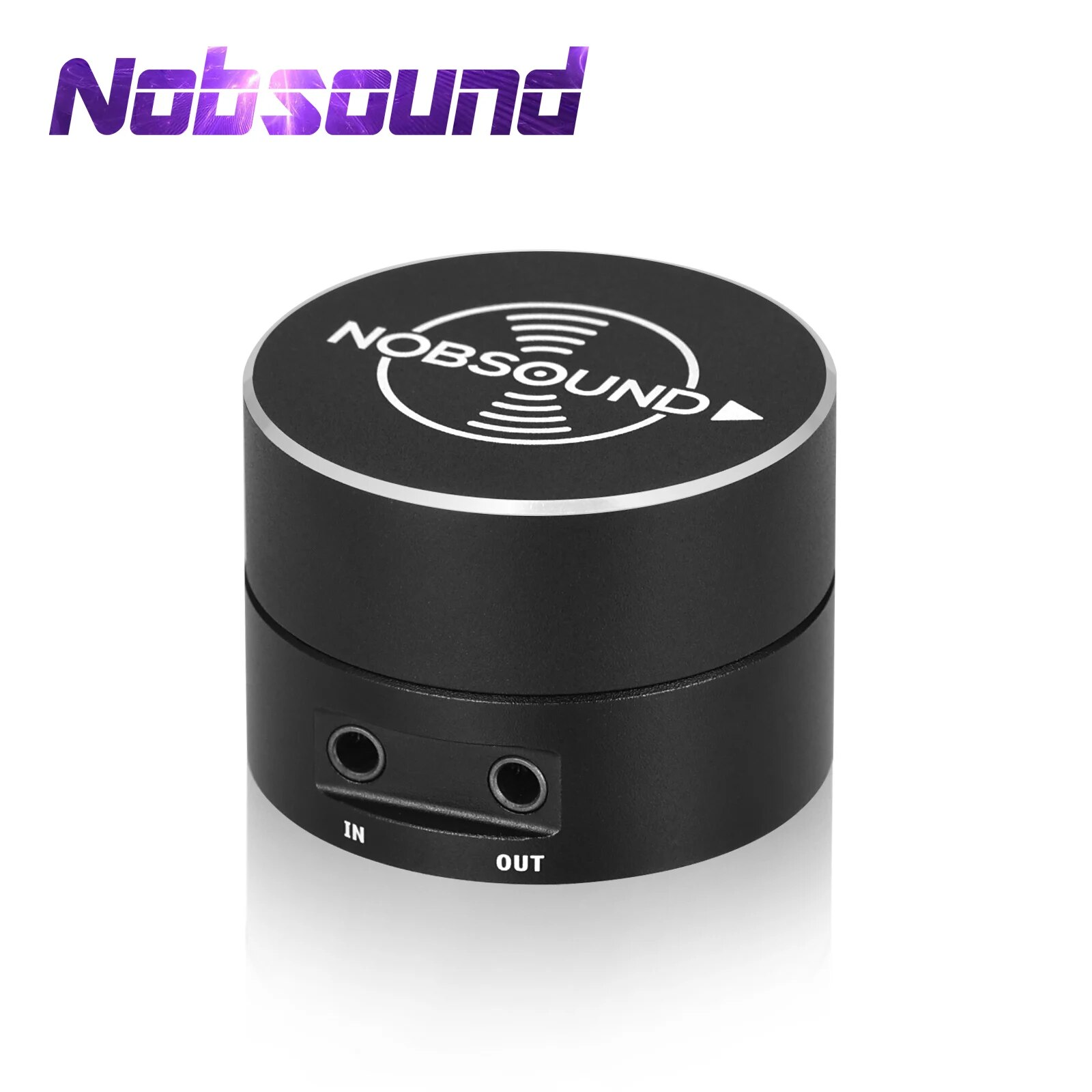 【Hot item】 Nobsound Mini 3.5mm Volume Controller Knob Speaker Audio 3.5mm I/o Desk Adjuster Box For Pc / Amplifier / Active Speakers