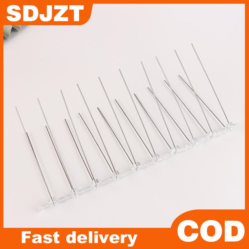 SDJZT 1ชิ้นหนามแหลมนกพิราบและเครื่องไล่นกยับยั้งระเบียง25ซม. ชุดกันนกขับไล่แมลง ราคา 31 บาท*ส่งฟรี