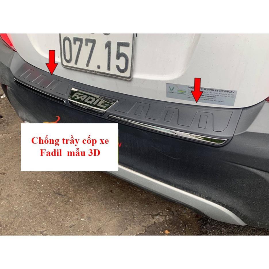 Ốp Chống Trầy Cốp Ngoài Fadil 2018 - 2023 Mẫu Nhựa 3D cao Cấp -
