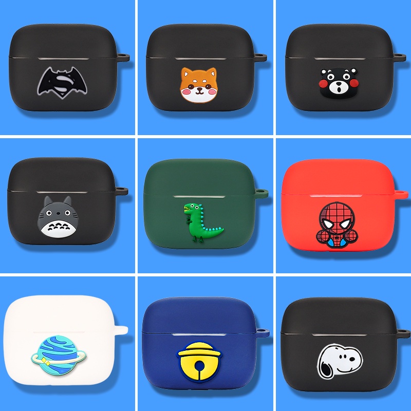 【Discount】 Cute Cartoon Earth & Kumamoto Kuma for Baseus M2 Soft Earphone Case Cover