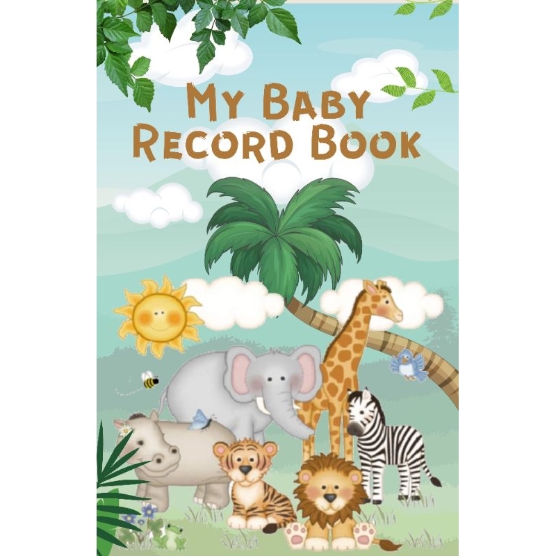 New Designs/Content Glossy Cover Immunization/Vaccination / Health Record Baby Book