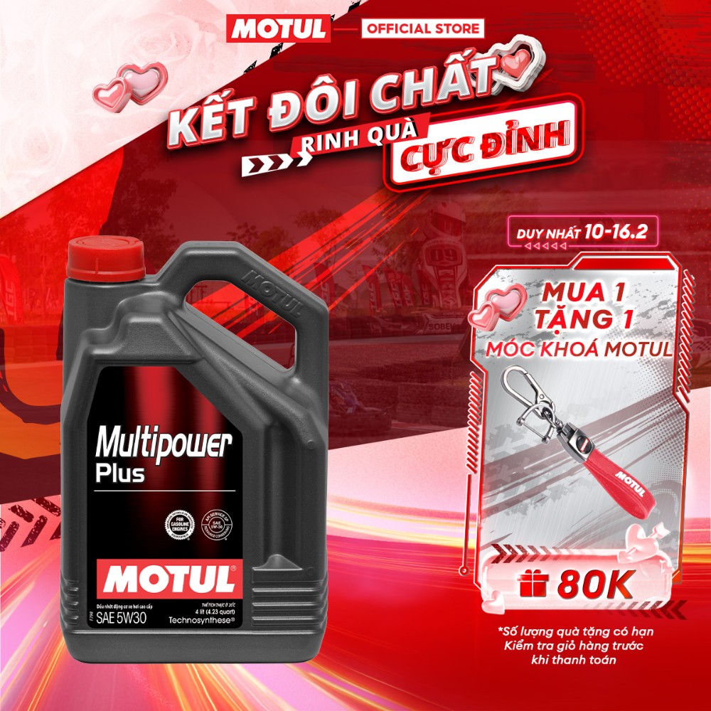 Dầu nhớt xe ô tô MOTUL MULTIPOWER PLUS 5W30 SP 4L