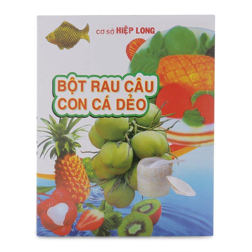 Bột rau câu dẻo con cá Hiệp Long gói 12g/hộp 12 gói