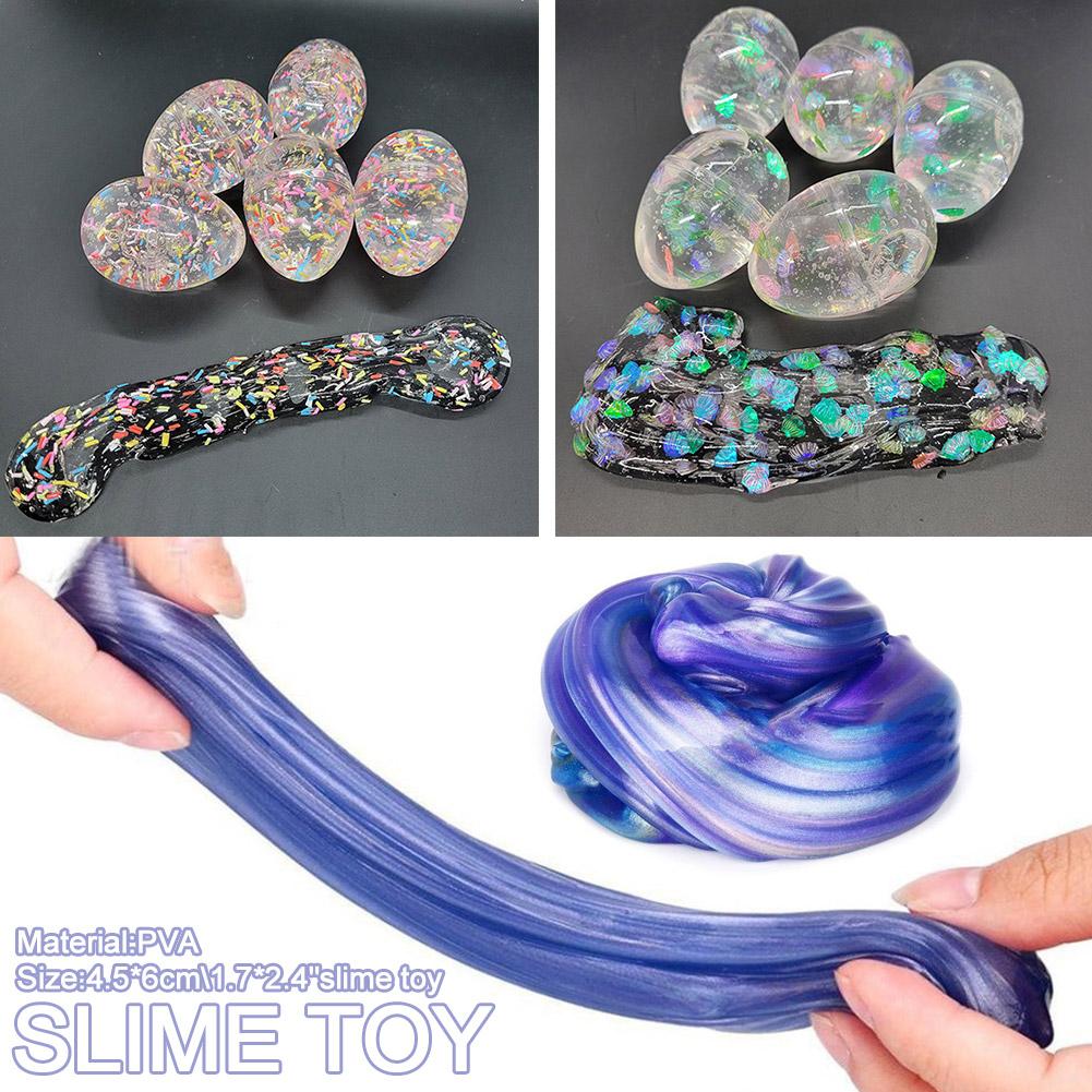 Starry Slime Cloud Glue Soft Polymer Clay For Slime Kids Slime Egg