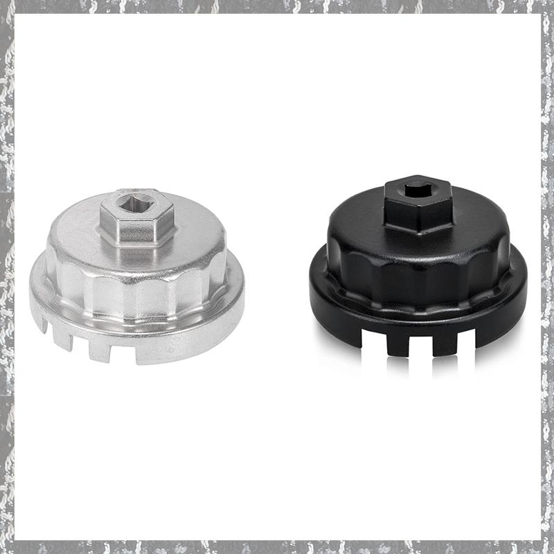 Oil Filter Cap Wrench 14 Flutes 4 Slots Removal Tool for 2.5L-5.7L Engine