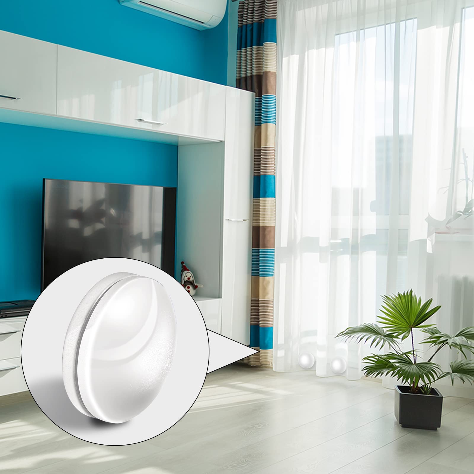 Blowing-resistant Curtain Magnets Drapery Magnets No Sew Curtain Magnets Shower Curtain Magnets Magnetic Curtain Weights Heavy-duty Curtain Magnets