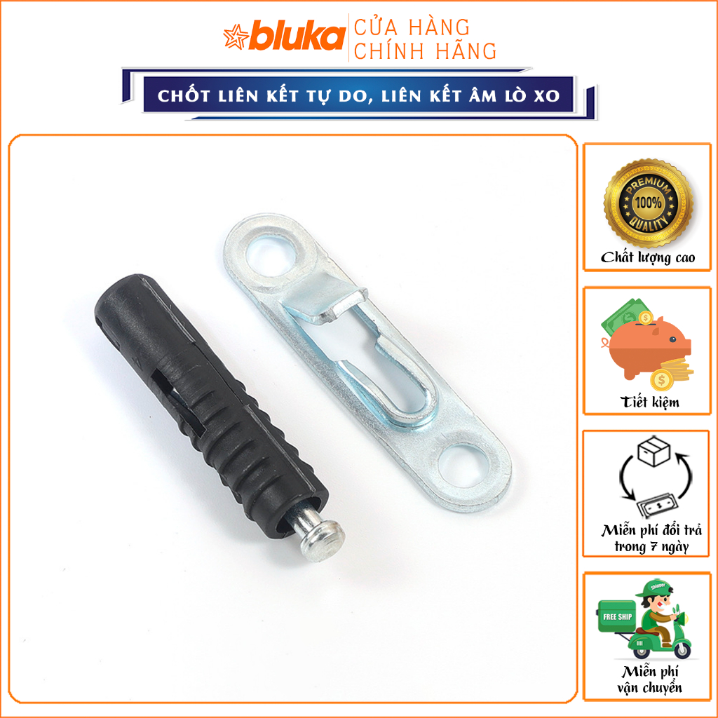 Chốt liên kết tự do, liên kết âm lò xo dễ dàng tháo lắp