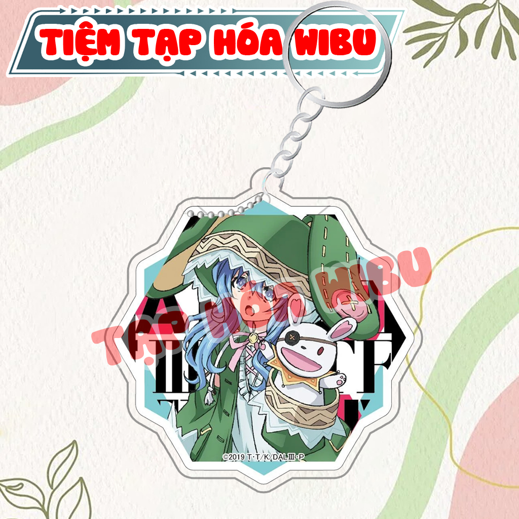 Móc khoá Keychain Acrylic Date A Live Kotori Itsuka Kurumi Tokisaki Tohka Yatogami Mukuro Anime Manga M492