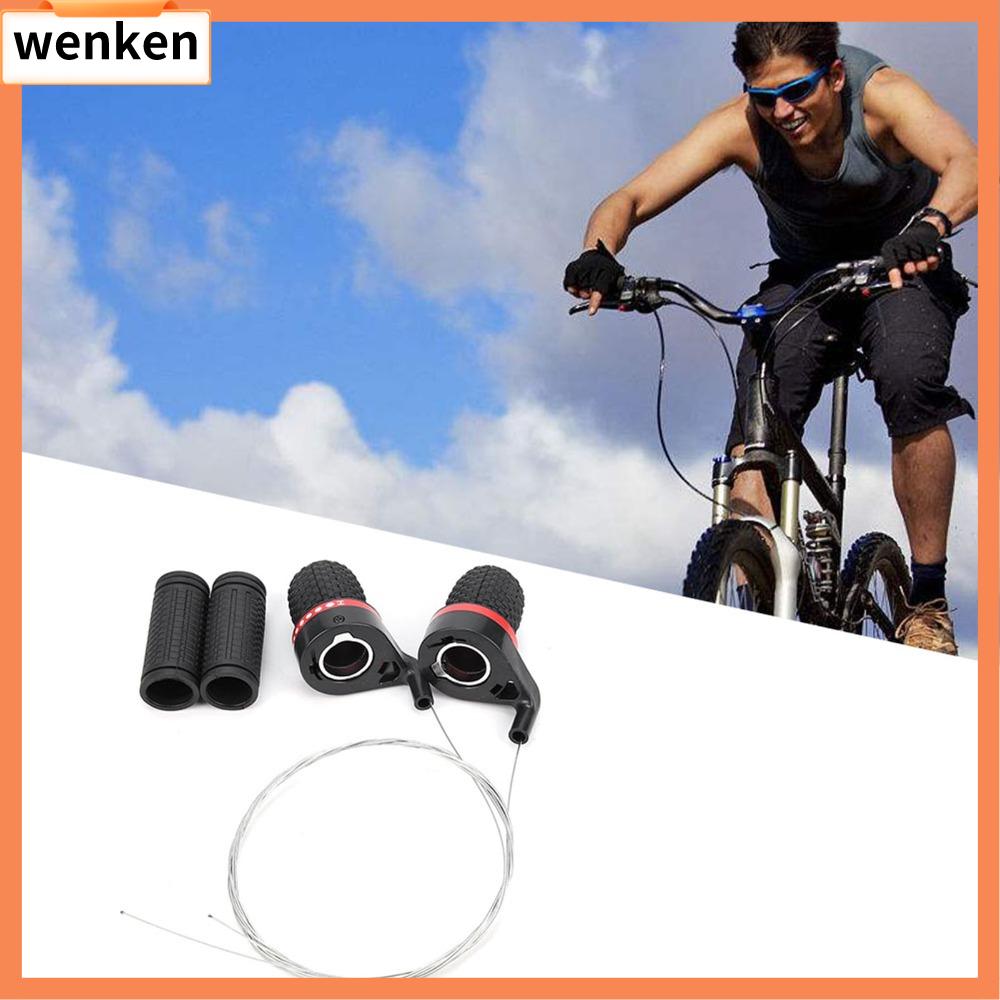 WENKEN Tốc độ 18/21 Bộ chuyển tốc độ xe đạp xoắn Nhựa Bộ chuyển tốc độ núi Bền bỉ Cần gạt số tay cầm xe đạp Xe đạp leo núi