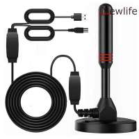 [HOT] Portable TV Antenna Quick Response HD Digital TV Antenna 30DBI Indoor Amplified DAB Antenna with Amplifier DVB-T2