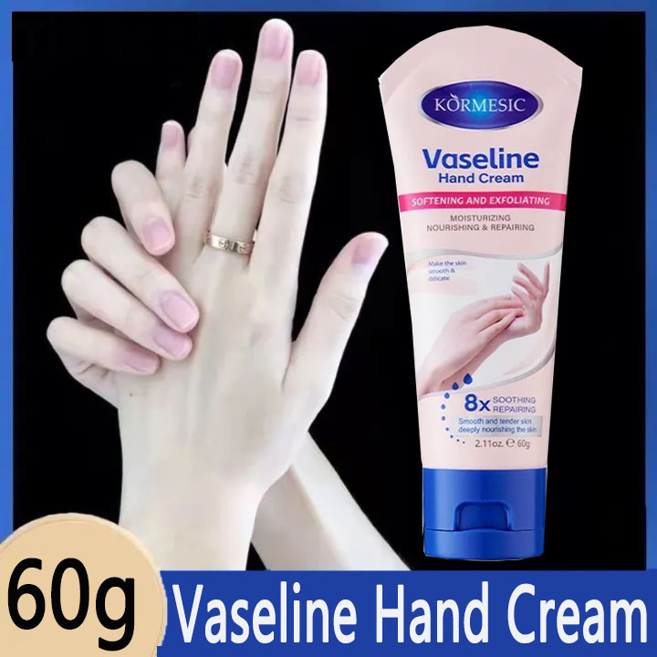 Kem dưỡng da tay Vaseline dưỡng ẩm dưỡng trắng da chống Lão Hóa 60g Hand Cream