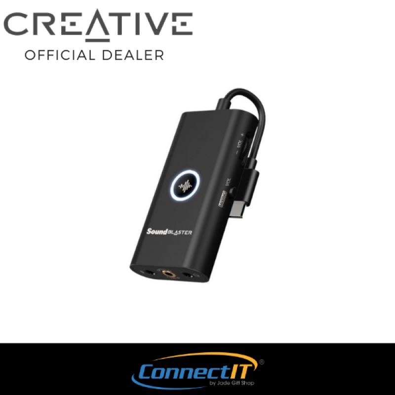 Creative Sound Blaster G3 Portable External Console Gaming USB-C DAC Amp for PS4™, PS5™, Nintendo Switch™, PC, and Mac (1 Year Local Warranty) Singapore