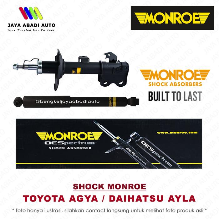 SHOCK BREAKER MONROE - TOYOTA AGYA / DAIHATSU AYLA (2013-ON) -DAANSHOP5 Harga 1,156,000 rupiah*Gratis Ongkir