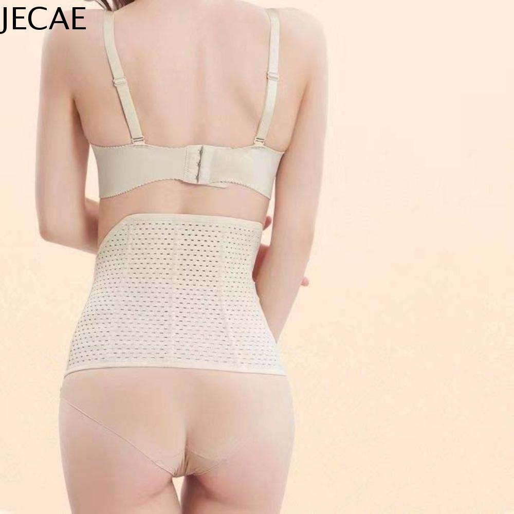 JECAE Thoải mái Đai bụng Sụn Thoáng khí Hình dạng cơ thể sau sinh Dây buộc Lụa co giãn Áo nịt ngực nữ Puerpera