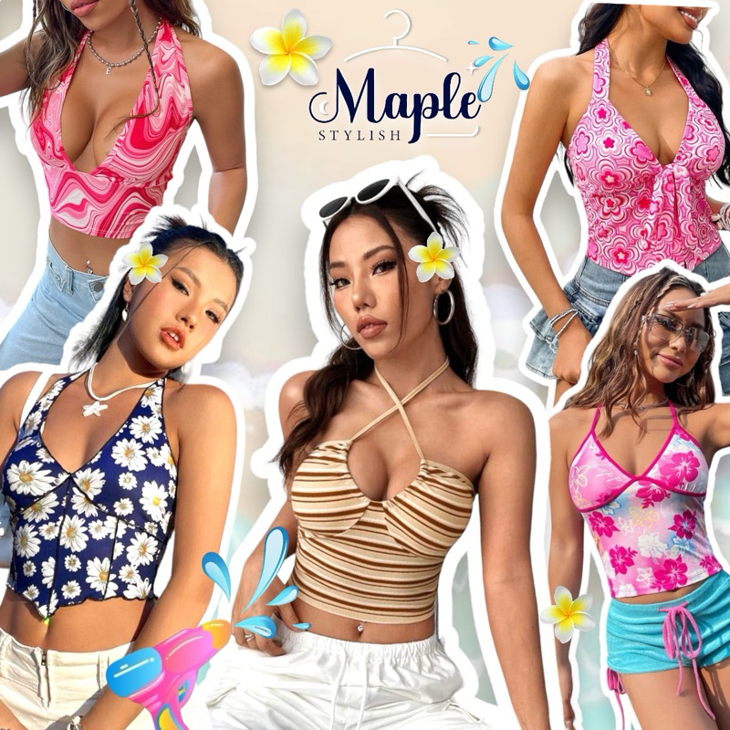 ‼️Sizeพร้อมส่ง แจ้งไว้ในตัวเลือก ส่งจาก 🇹🇭‼️💦 🔫𝑾𝒂𝒕𝒆𝒓 𝒇𝒆𝒔𝒕𝒊𝒗𝒂𝒍 𝒔𝒆𝒙𝒚 𝒄𝒓𝒐𝒑 & 𝑷𝒂𝒏𝒕𝒔 ✨🌼ชุดเซ็กซี่แซ่บโฮ่งงต้อนรับสงกรานต์ 🫶🏻 ราคา 125 บาท*ส่งฟรี