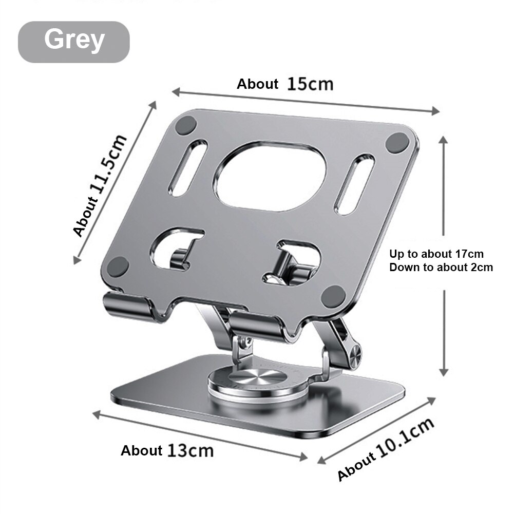 Giá đỡ có thể gập lại đứng 360 độ xoay rỗng Tablet chủ Chiều cao có thể điều chỉnh cho MacBook Pro Dell XPS HP ASUS Acer