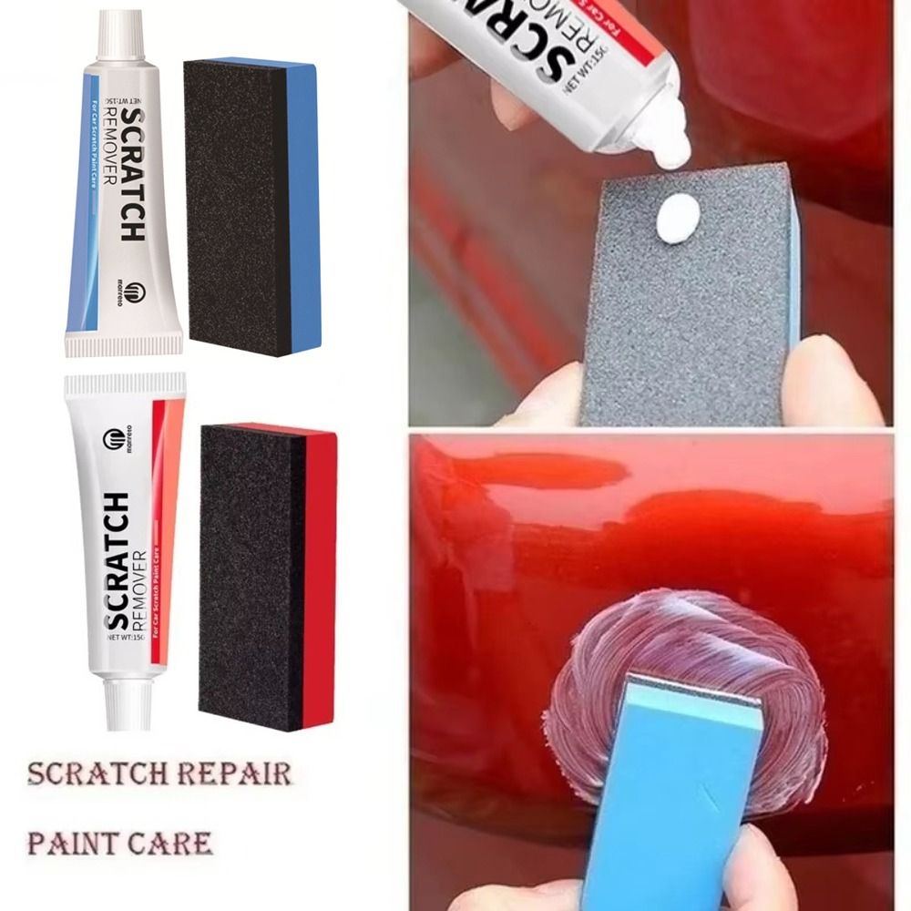 PALE Chuyên nghiệp Chất sửa chữa vết xước xe hơi Đánh bóng mài mòn Với miếng bọt biển Dụng cụ xóa vết xước xe hơi  Đa dụng Sửa chữa vết xước xe hơi