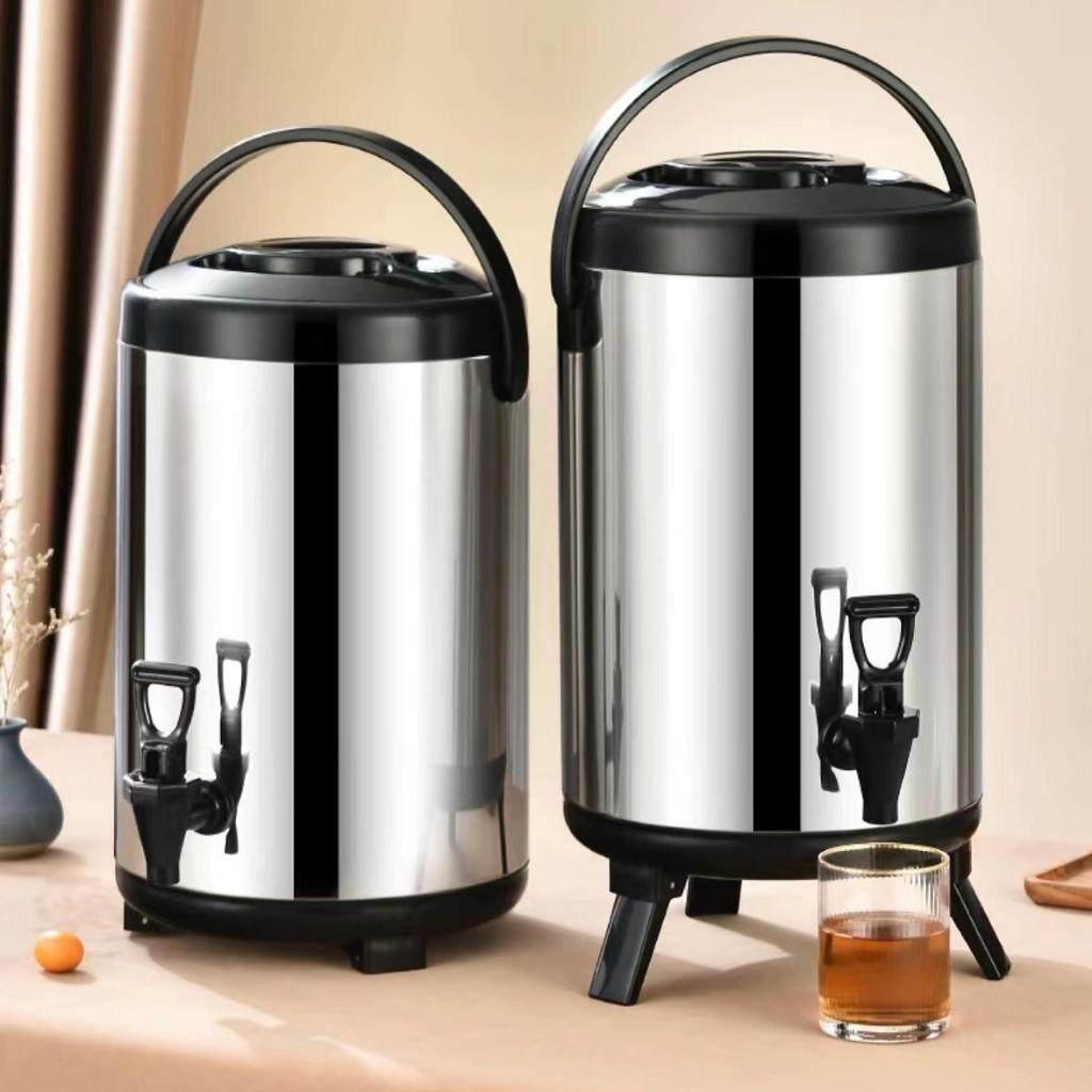 Termos Air Milk Tea Bucket Water 8 10 12 Liter /Dispenser Minuman Serbaguna/ Drink Jar Termos Stainless Harga 138,900 rupiah*Gratis Ongkir