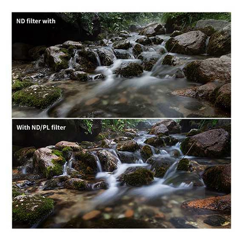 Lens Filter for Action 5 Pro/4/3 ND/ Light Reducing Polarising Filter Camera Accessories