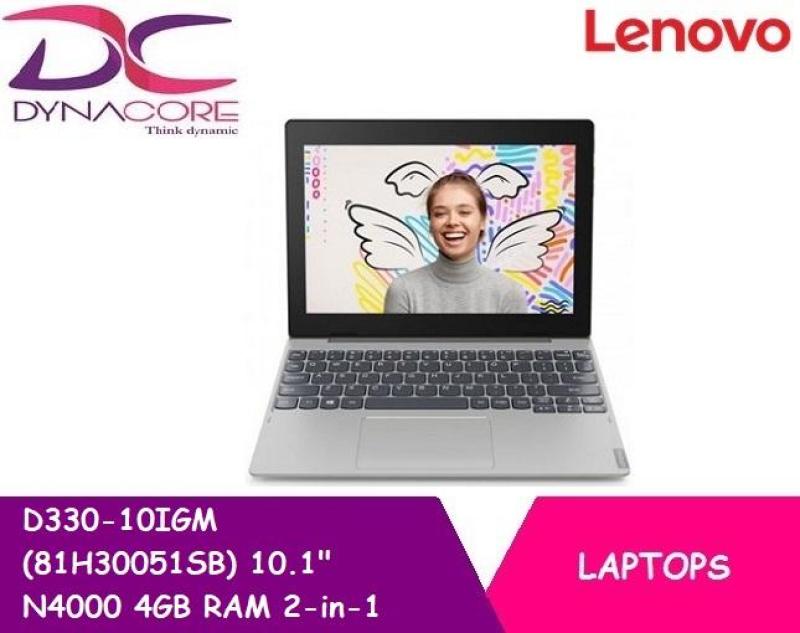 Lenovo Ideapad D330-10IGM (81H30051SB) 10.1 Inch N4000 4GB RAM 2-in-1 Laptop