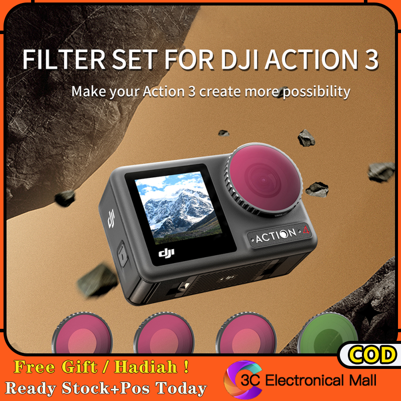 Upgraded Filter Kit HD Optical Glass Filter ND8 ND16 ND32 CPL Lens Filter