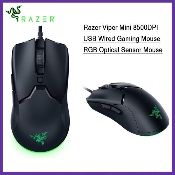Chuột Có Dây Chơi Game Razer Viper Mini và Logitech G402 Hyperion Fury Optical (Hàng OEM). LMS