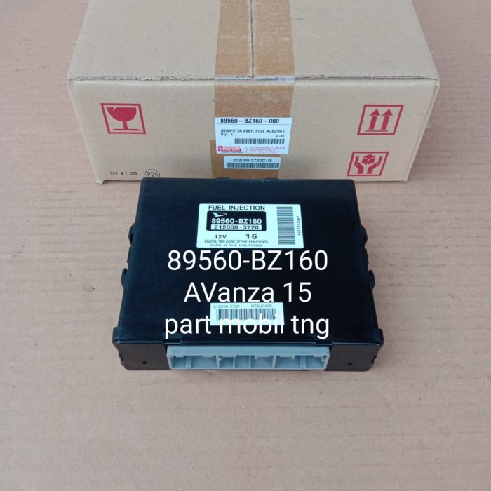 ecu ecm computer komputer toyota avanza 15 89560-BZ160 ORI Harga 5,125,500 rupiah*Gratis Ongkir