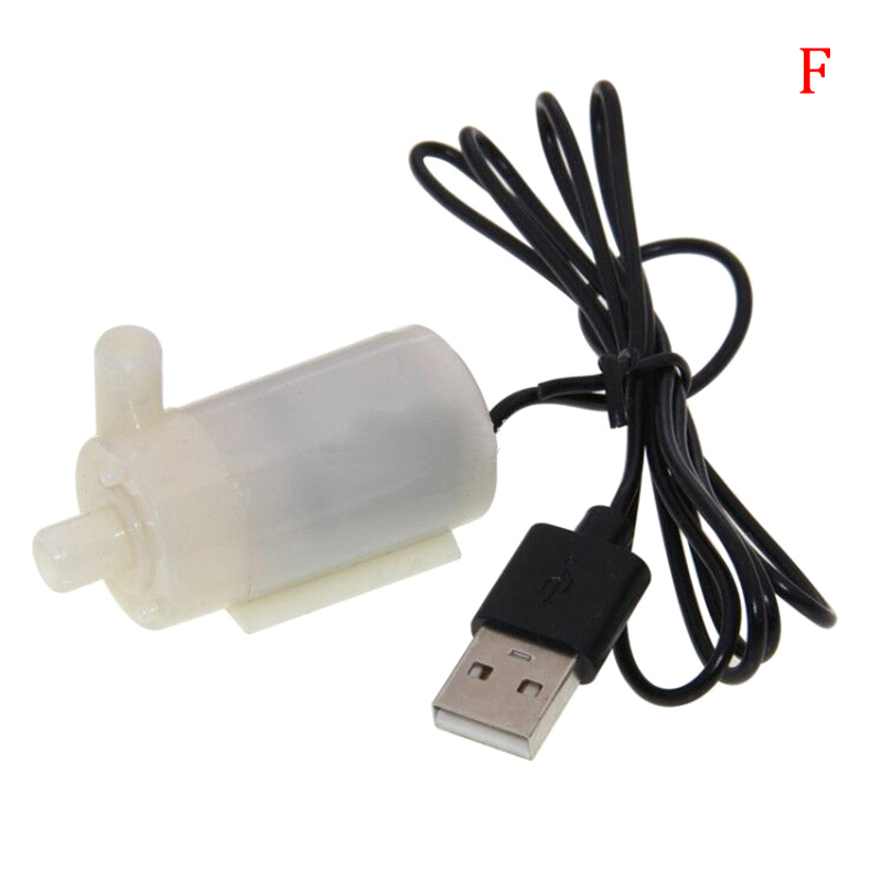 [HUSTOM] COD Máy bơm nước mini chìm siêu nhỏ USB cho bể cá động cơ DC đài phun nước hồ cá - 2