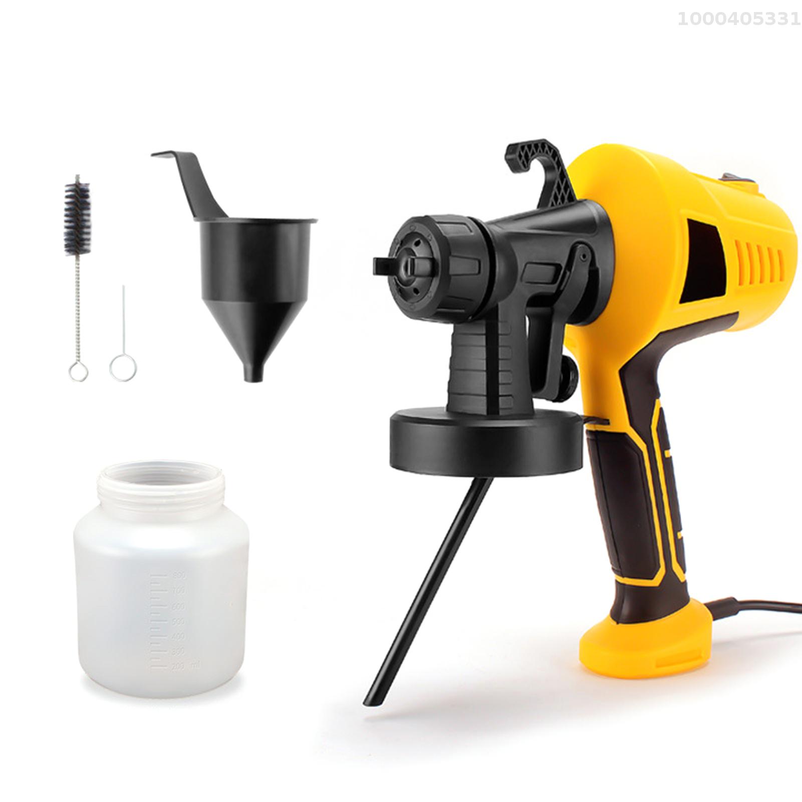 Paint Sprayer, 400W High Power with 3 Patterns, Easy to Clean, Electric Paint Sprayer for Furniture, Cabinet, Fence, Wall, Door, Chair and More, US Plug