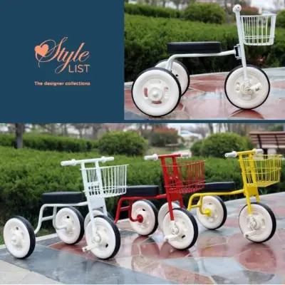 Muji Kid Vintage Bicycle / Child 3 Wheels Bicycle / Japanense Tricycle Balance Bicycle ( Beautiful in photography)