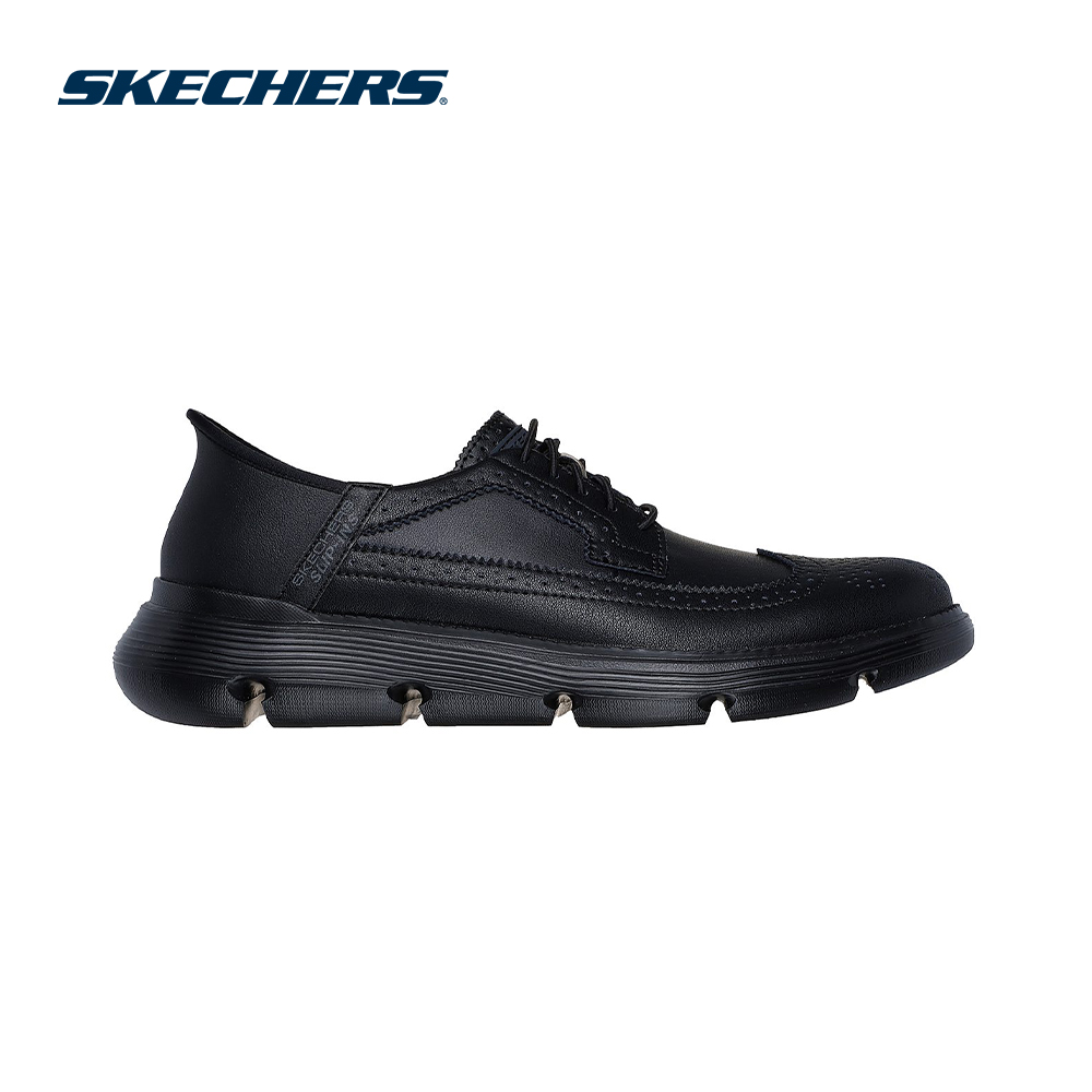 Giày Thể Thao Nam Skechers Slip-ins SKECHERS USA Garza Rubio - 205304-BBK Air-Cooled Memory Foam