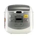 Nồi Cơm Điện Tử Sharp KS-COM08V-SL (0.72 Lít)